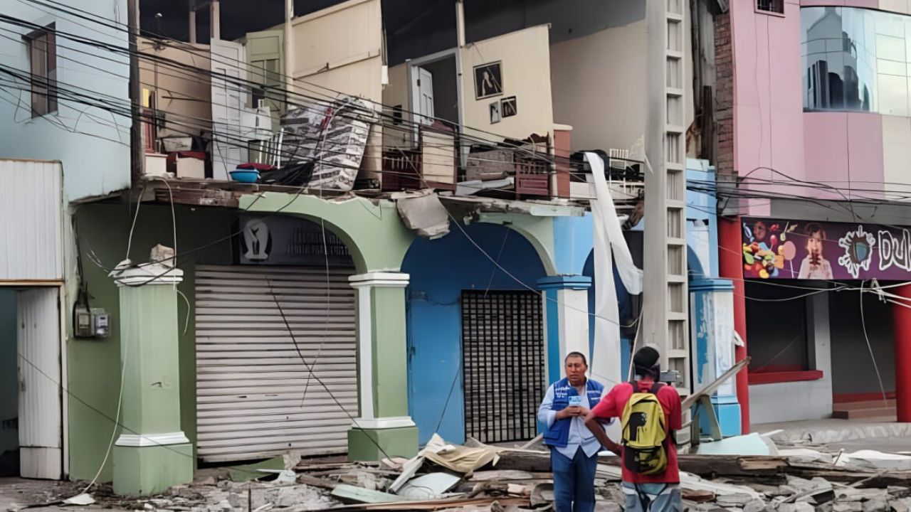 Sismo en Ecuador