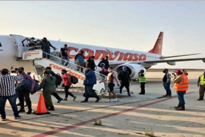 Tercer vuelo de repatriación