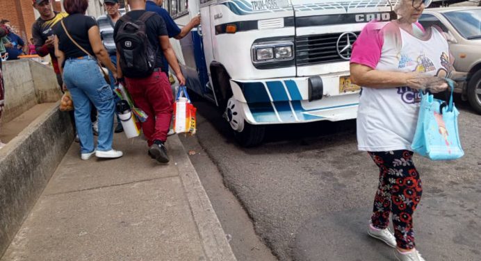 Transporte público laboró de manera normal en Maturín