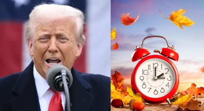 Trump solicita al Congreso acabar el horario de verano