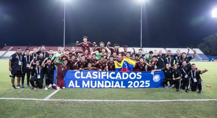 ¡Vinotinto Sub-17 clasificó al Mundial de Catar 2025!