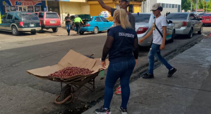 Alcaldía de Maturín y Serviamer reubican a comerciantes informales