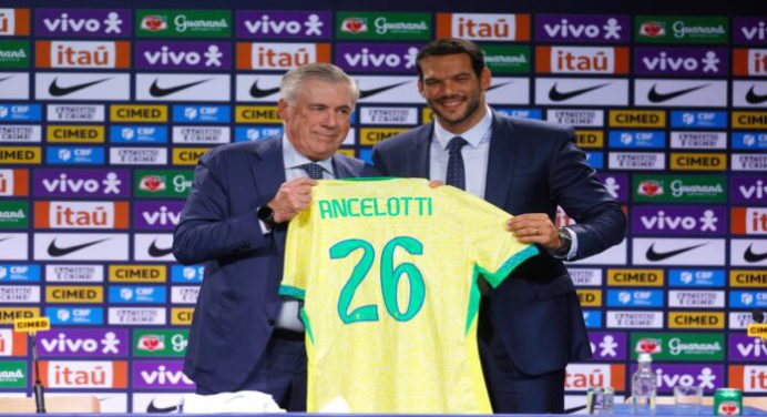 Ancelotti: «Es un honor y un gran orgullo comandar la mejor selección del mundo»