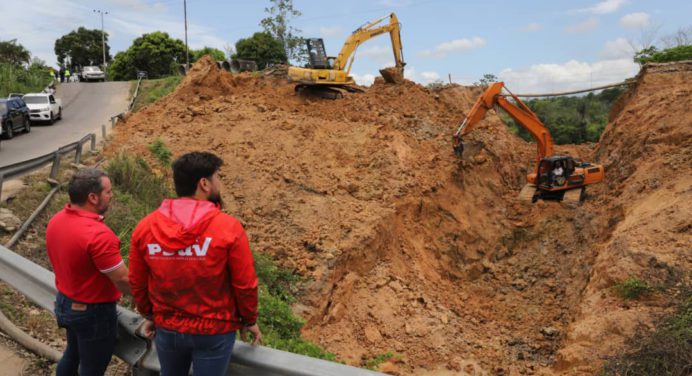 Arrancó recuperación de 38 kilómetros de vialidad en la troncal 10