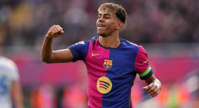 Barcelona renovó contrato de Lamine Yamal hasta el 2031