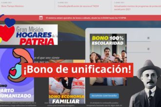 BONO de unificación