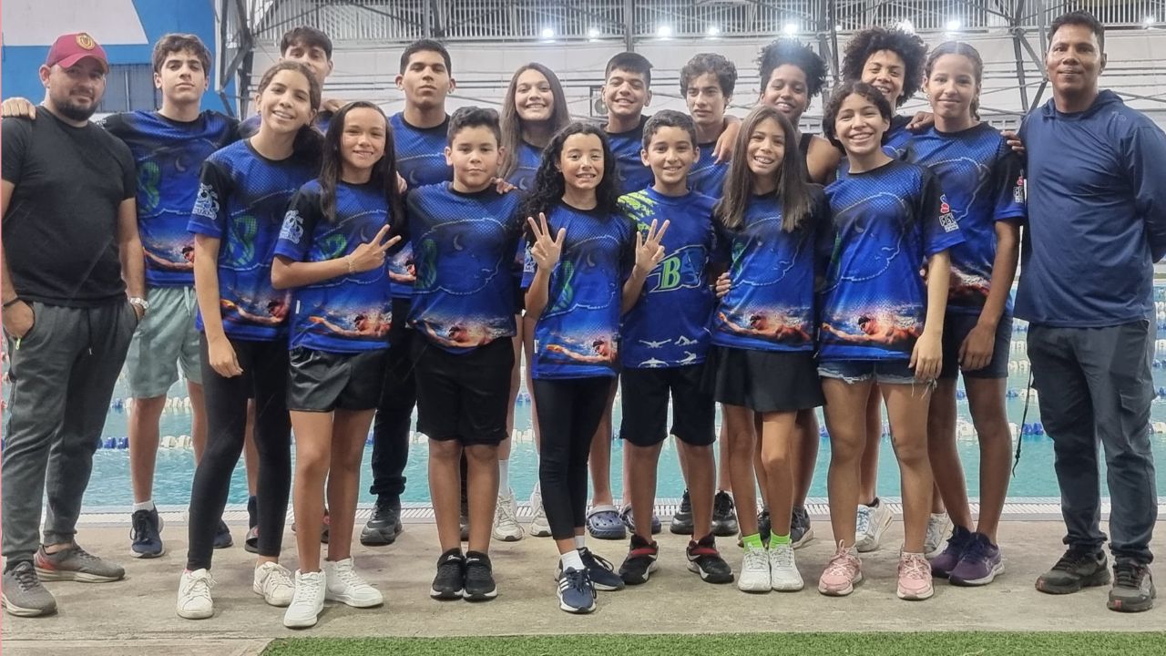 Club de Natación Búfalos de Monagas avanza con fuerza al Nacional Juvenil e Infantil