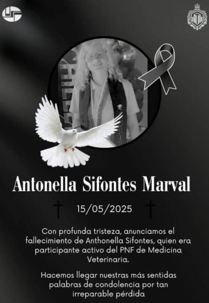 Conmocionados en la UNESR ante el suicidio de una de sus estudiantes 2 Conmocionados en la UNESR ante el suicidio de una de sus estudiantes