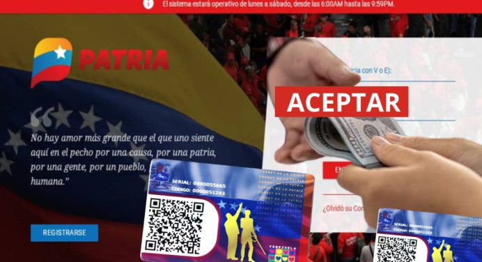 Depósito PATRIA activo: Son $5 que reciben los beneficiarios