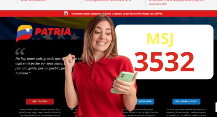 Dos subsidios PATRIA activos hoy: Pendiente de la notificación 3532