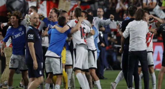 El Rayo Vallecano regresa a Europa 24 años después