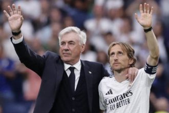 Ancelotti y Modric