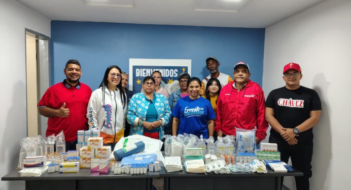 Entregan insumos y medicamentos a 5 centros de salud en Caripe