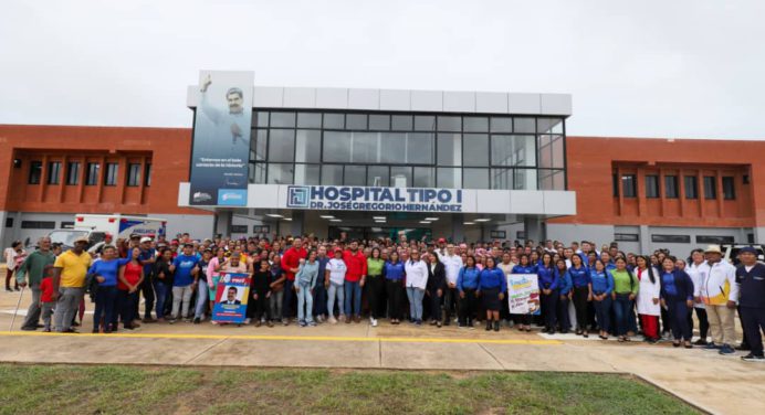 Entregaron moderno Hospital Dr. José Gregorio Hernández de Aguasay