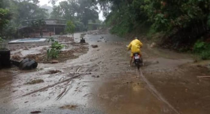 Fuertes precipitaciones en Mérida causan inundaciones y crecidas de ríos