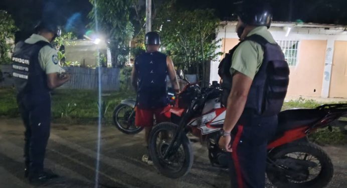 Funcionarios de Polimaturín realizaron un operativo en la parroquia San Simón Sur