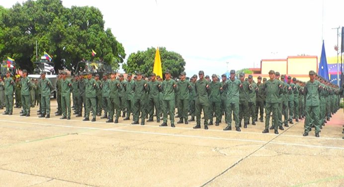 Gradúan efectivos de Tropas profesionales en la Esguarnac «Cnel. Leonardo Infante»