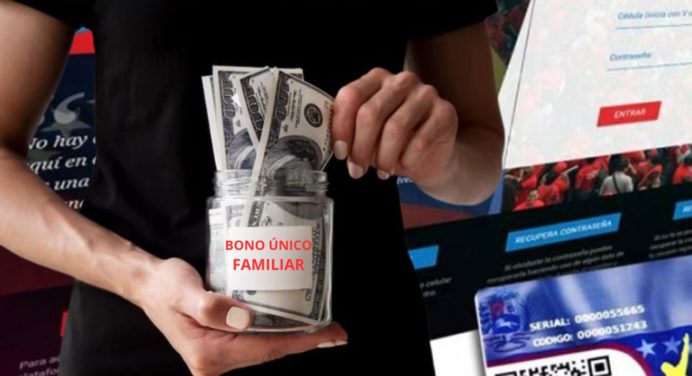 Jefas de familia de PATRIA recibirán un Bono Único: Este su monto y fecha de pago
