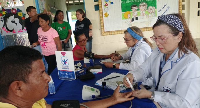 Jornada médica de Conciencia ciudadana se fue hasta Jusepín