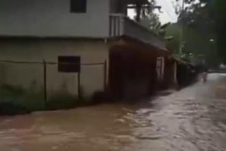 desbordamiento del río Casanay