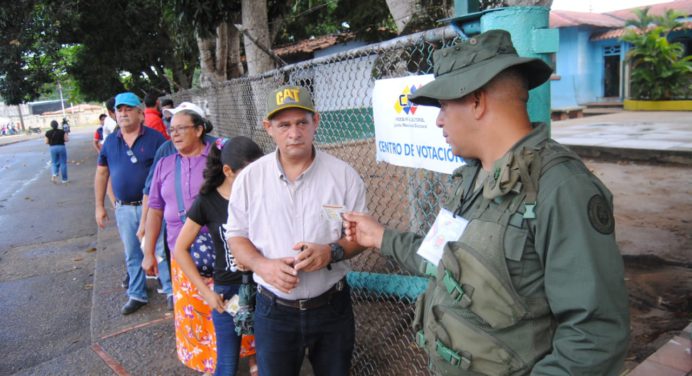Municipio Zamora destacó por su civismo durante el proceso electoral