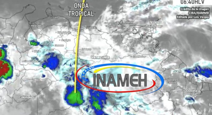 Onda tropical N°1 atraviesa por varias regiones del país trayendo lluvias