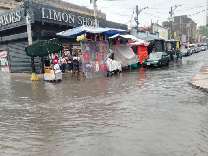 calles inundadas