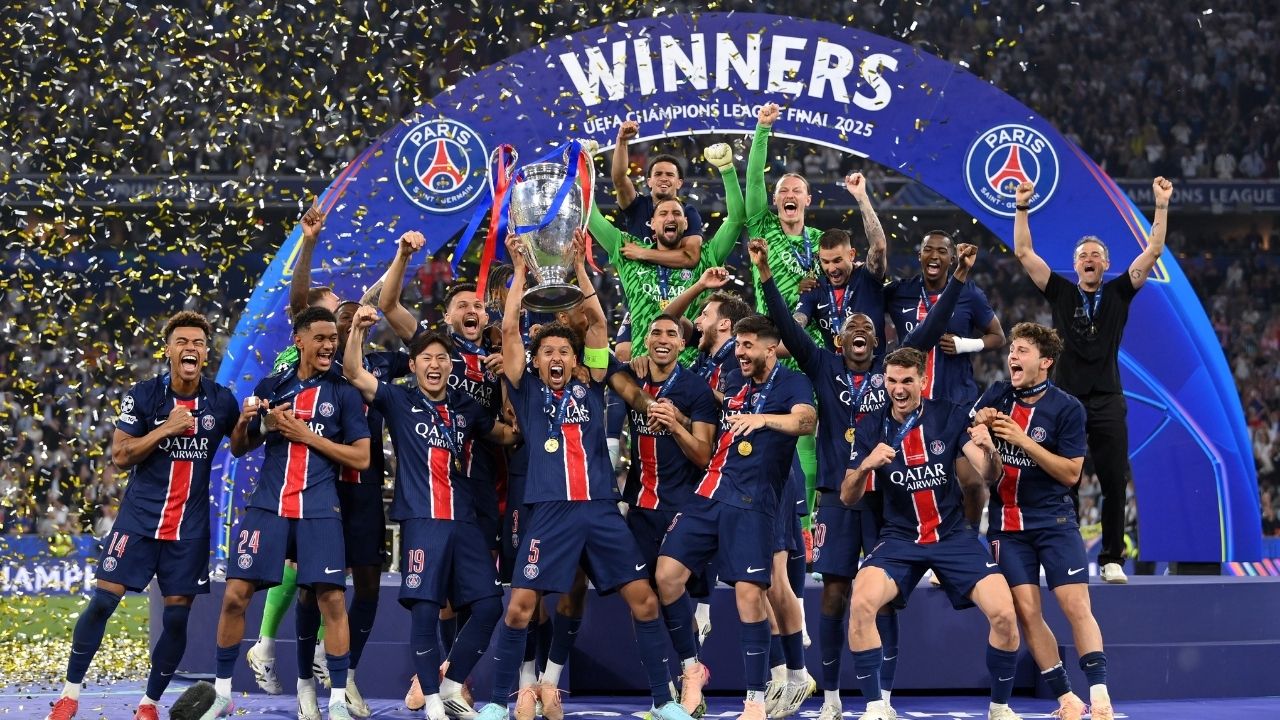Paris Saint-Germain campeón de la Champions por primera vez en su historia