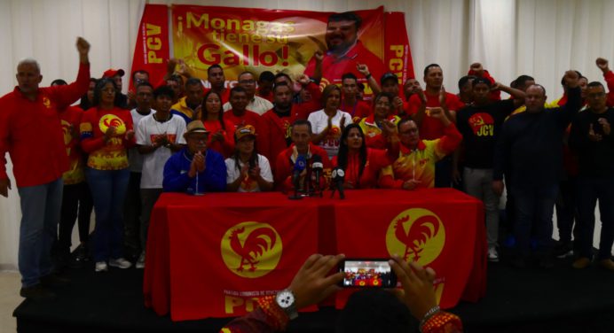 Partido Comunista de Venezuela ratifica su apoyo al candidato Ernesto Luna