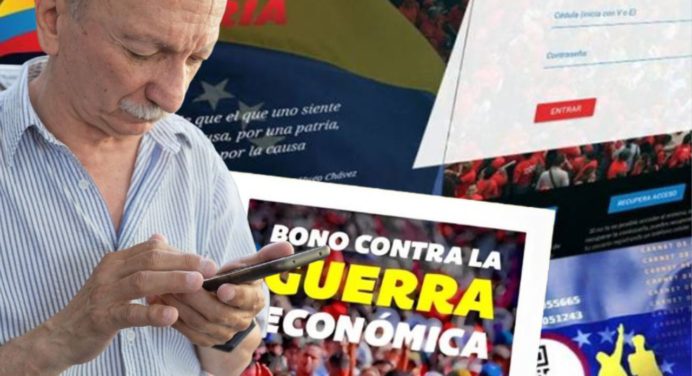Pensionado actualiza estos datos PATRIA antes del pago del BONO de Guerra Económica