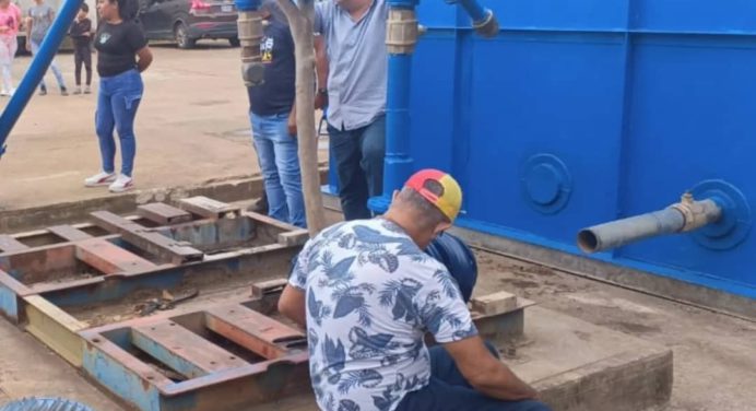 Refuerzan suministro de agua en la comuna “Antonio José de Sucre” de Cedeño