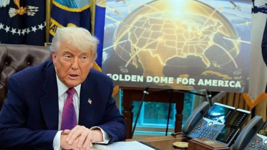 Trump revela Plan para un domo dorado que fortalecerá la defensa aérea de EE.UU. 1 domo dorado