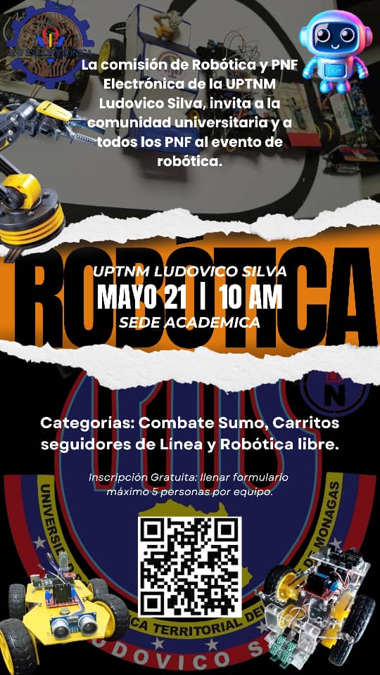universidad ludovico silva realizara un evento de robotica en su sede laverdaddemonagas.com flyer
