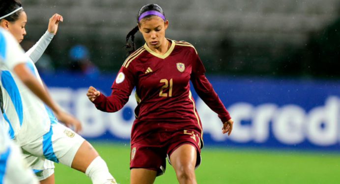 Vinotinto femenina sub-17 empató con Argentina sin goles