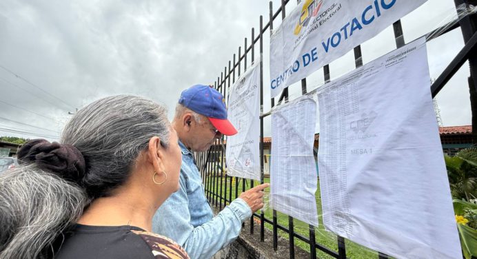 «Votar es rápido y sencillo» según la percepción de electores