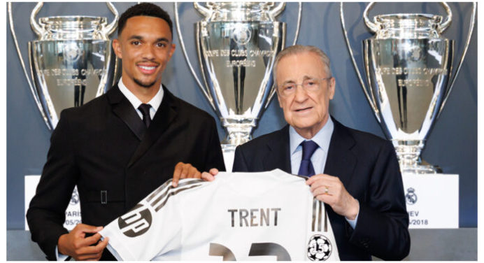 Real Madrid presentó a su nuevo jugador Alexander-Arnold