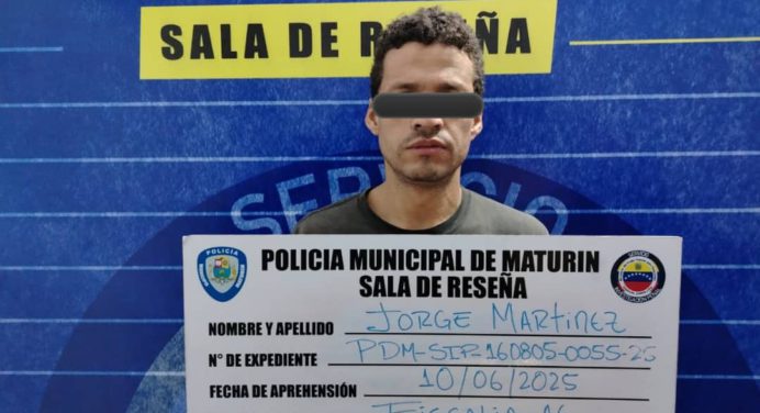 Polimaturín detuvo a sujeto por causar lesiones a un septuagenario