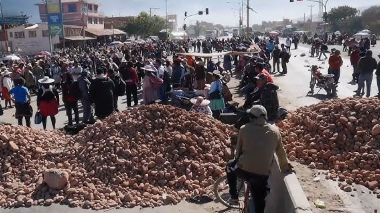 Protestas en Bolivia