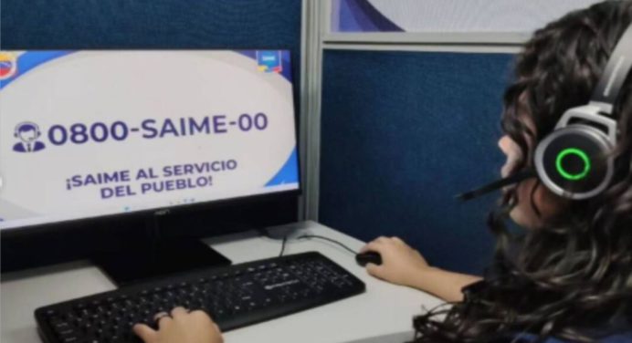 Saime lanza nuevo centro de atención telefónica para los usuarios