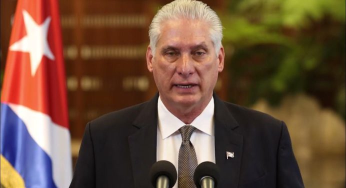 Presidente cubano Díaz-Canel critica a Israel y EEUU tras la agresión contra Irán