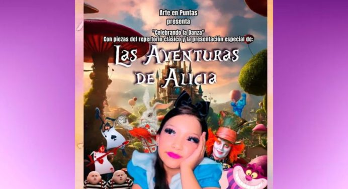 Las Aventuras de Alicia este sábado en la casa de la cultura