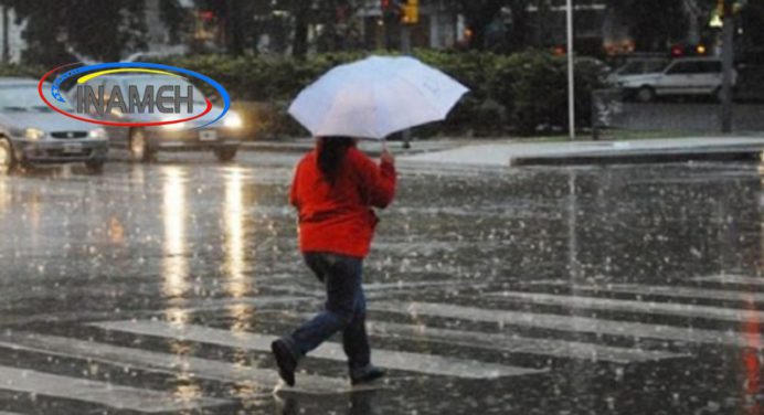 ¡Lluvias no paran! Este jueves cielo nublado en gran parte del territorio venezolano