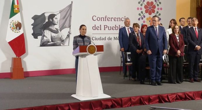 Sheinbaum: No somos piñata de nadie en respuesta a EE.UU.