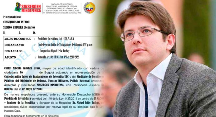Demanda contra Miguel Uribe Turbay por mitin político a pesar que sigue en la UCI