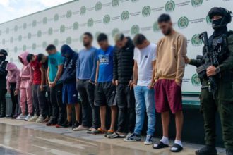 Operativo en Bogotá