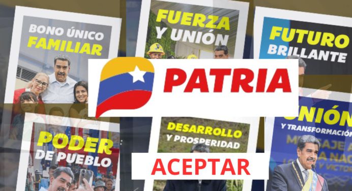 Apunta los pagos PATRIA activos desde este 23-JUN y sus nuevos montos