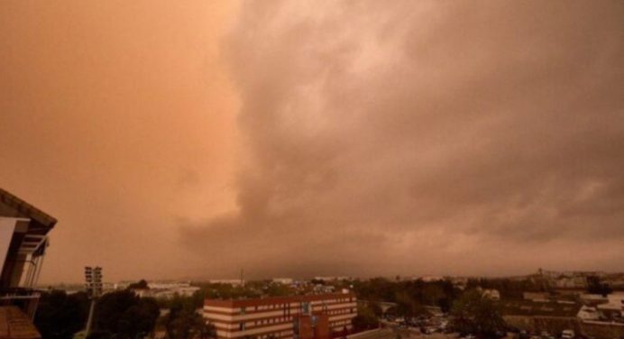 Sigue presente el polvo del Sahara en gran parte del país este 5-JUN