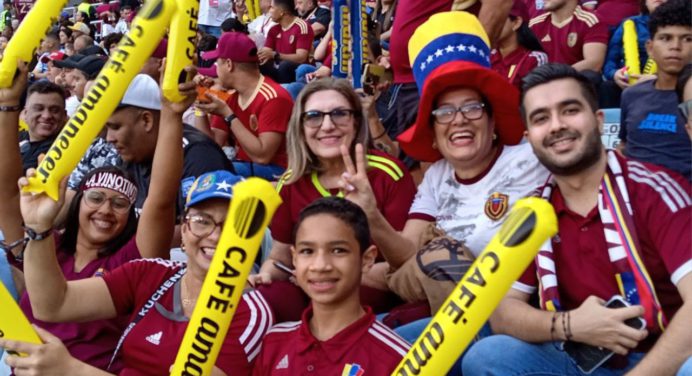 Fanaticada de La Vinotinto demostró que su fe sigue intacta (FOTOS)