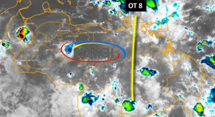 Activo el paso de la onda tropical N°8 este 23-JUN