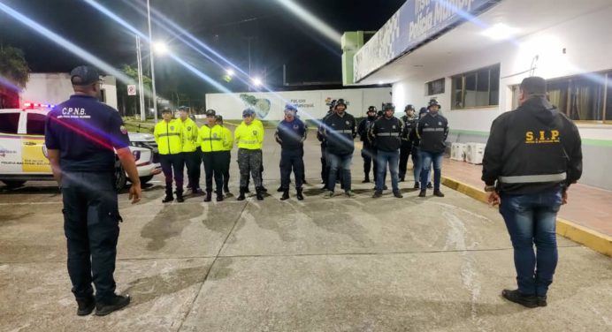 Polimaturín y PNB intensifican operativos nocturnos